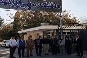 بازدید مسئولان ارشد دانشگاه علوم پزشکی شیراز از دانشکده پیراپزشکی شیراز