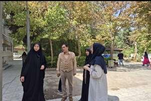 بازدید میدانی معاون پشتیبانی دانشکده پیراپزشکی شیراز برای بهبود شرایط آموزشی و رفاهی