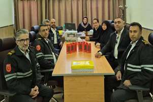 برگزاری مراسم گرامیداشت روز حفاظت فیزیکی در دانشکده پیراپزشکی