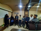 برگزاری آیین تودیع و معارفه مسئول واحد حراست دانشکده پیراپزشکی