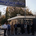 بازدید مسئولان ارشد دانشگاه علوم پزشکی شیراز از دانشکده پیراپزشکی شیراز