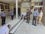 پاکسازی و شستشوی کامل محوطه دانشکده پیراپزشکی شیراز انجام شد