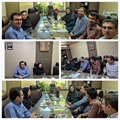 هم اکنون نشست رئیس دانشکده پیرا پزشکی شیراز با اساتید هئیت علمی گروه رادیولوژی دانشکده پیراپزشکی